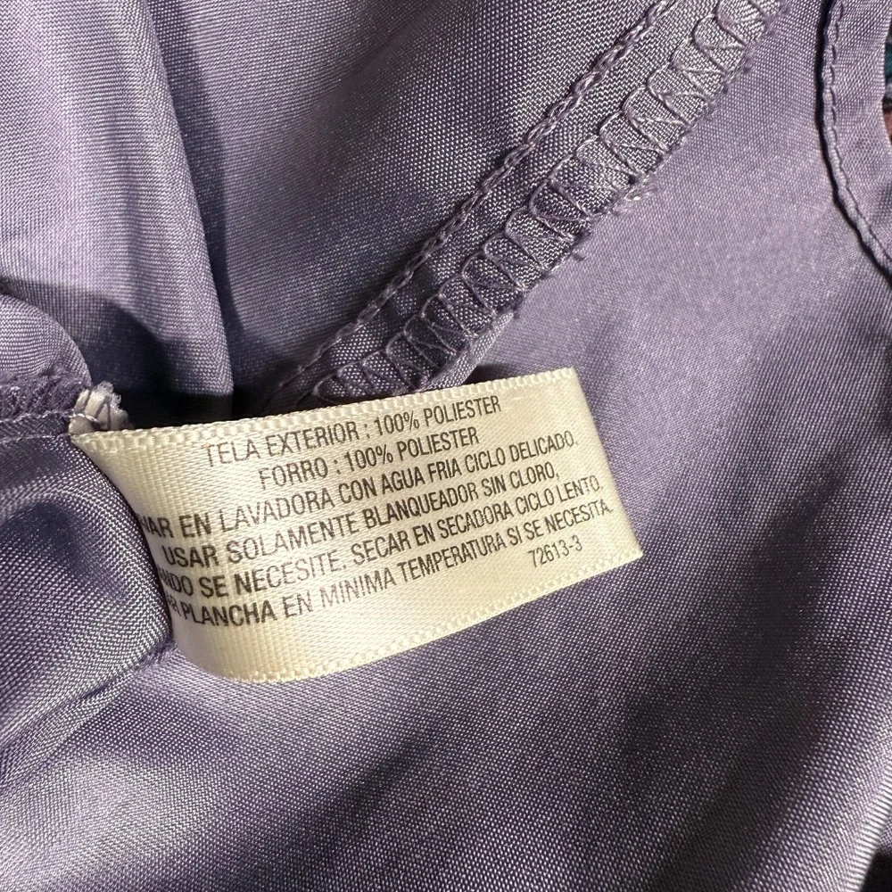 ❤️ Ronson Charlotte Ronson Floral Chiffon Mini Dress - Size M - Cottagecore - Picture 6 of 7